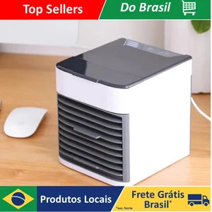 DAFUSHOP Mini Air Conditioning Air Conditioner Cooler Himidifier Climatizer LED LED CLIMATE ARTIC 3 Speeds Personal Refrigerator 8 Main Sales Mini Portable Air Climatizer - №2