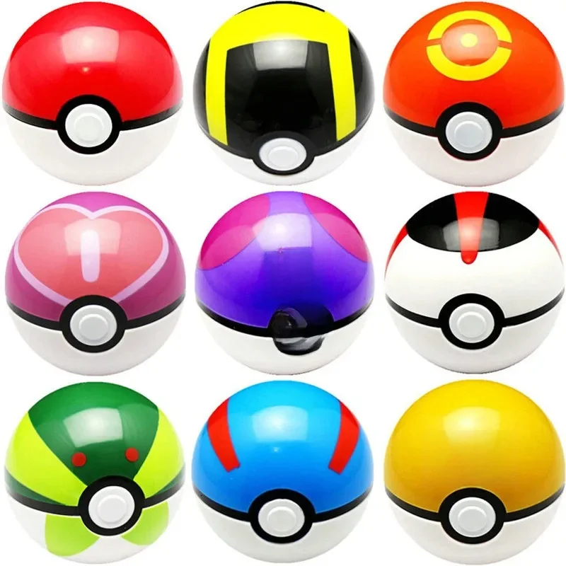Figurines d'action Pokeball en PVC, 1 pièce, modèle de jouet, boule d'elfe mignonne, poupées de décoration, cadeau pour enfants