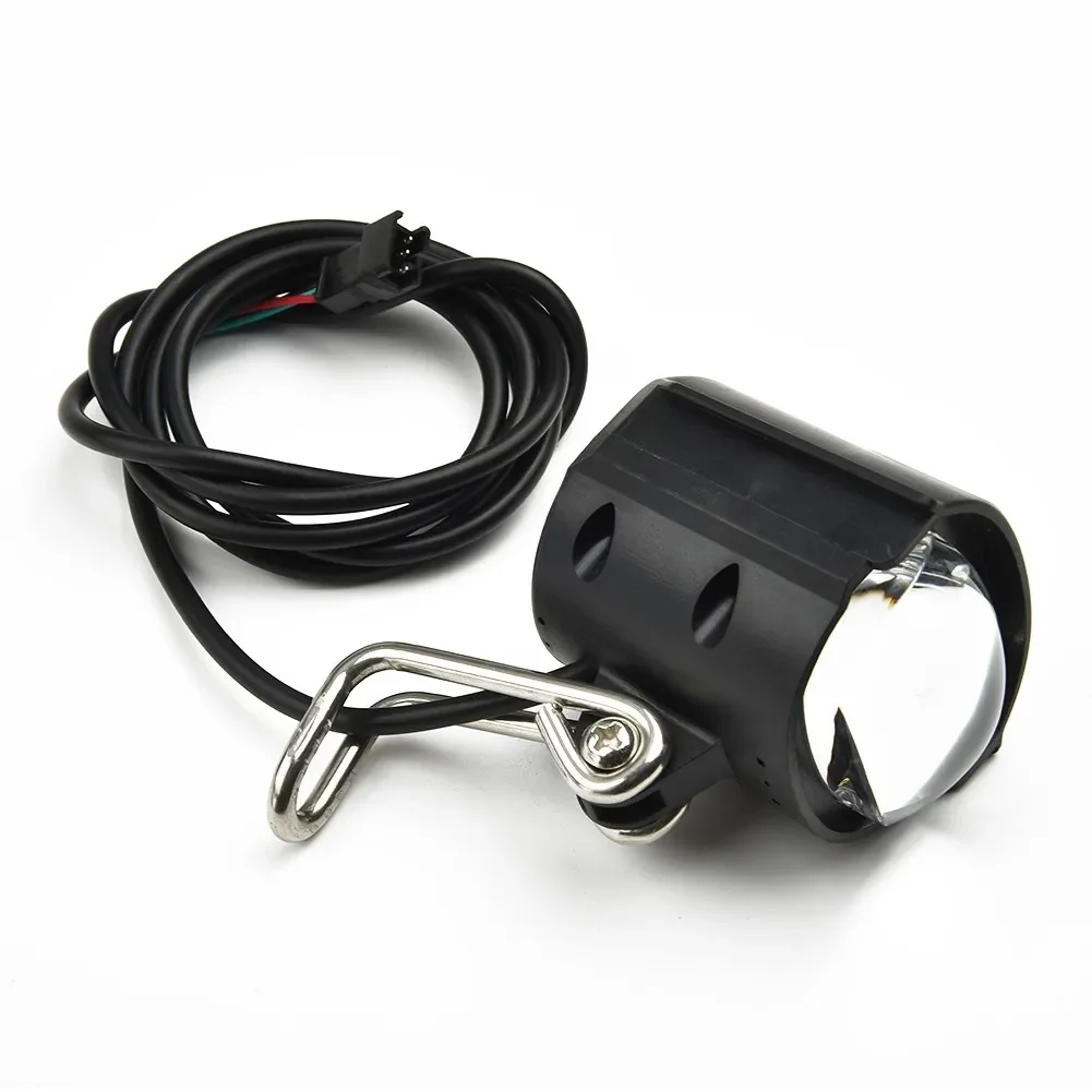 AliExpress Ebike E-Bike 36V-60V Electric Bicycle Light With Horn Waterproof High Quality Headlight Horn Set Front Headlight Parts