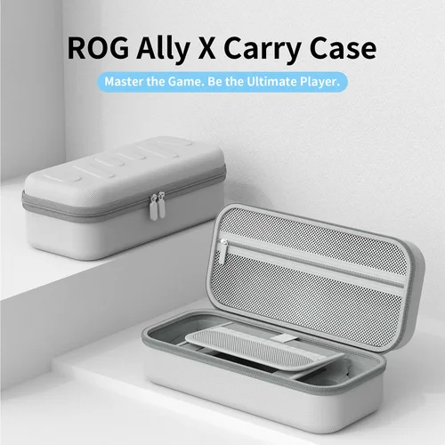 Estuche de transporte para ROG Xbox Ally / Ally X 2025 – Bolsa de viaje dura de EVA para consola y accesorios, bolsa protectora portátil de almacenamiento