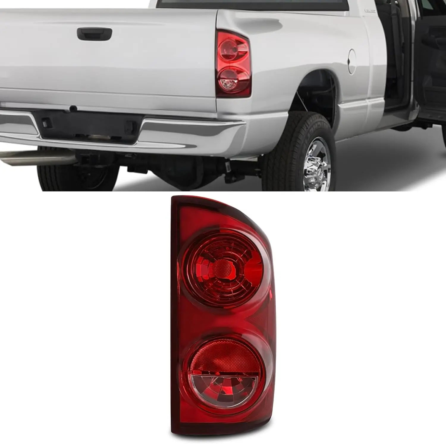 

Right Tail Light Fit For 2007 2008 Dodge Ram 1500/07 08 09 Ram 2500 3500 Rear Brake Lamp