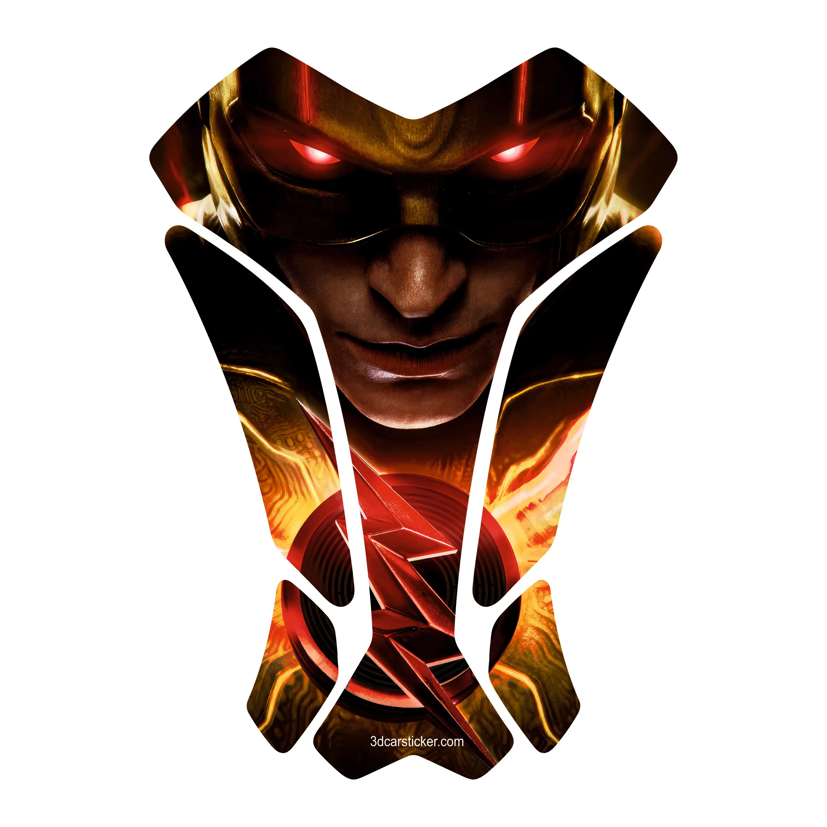 

Tank Pad Fuel Prodector 3D Sticker Decal Motorcycle Gas Protect Helmet Movie Godspeed Barry Allen flash