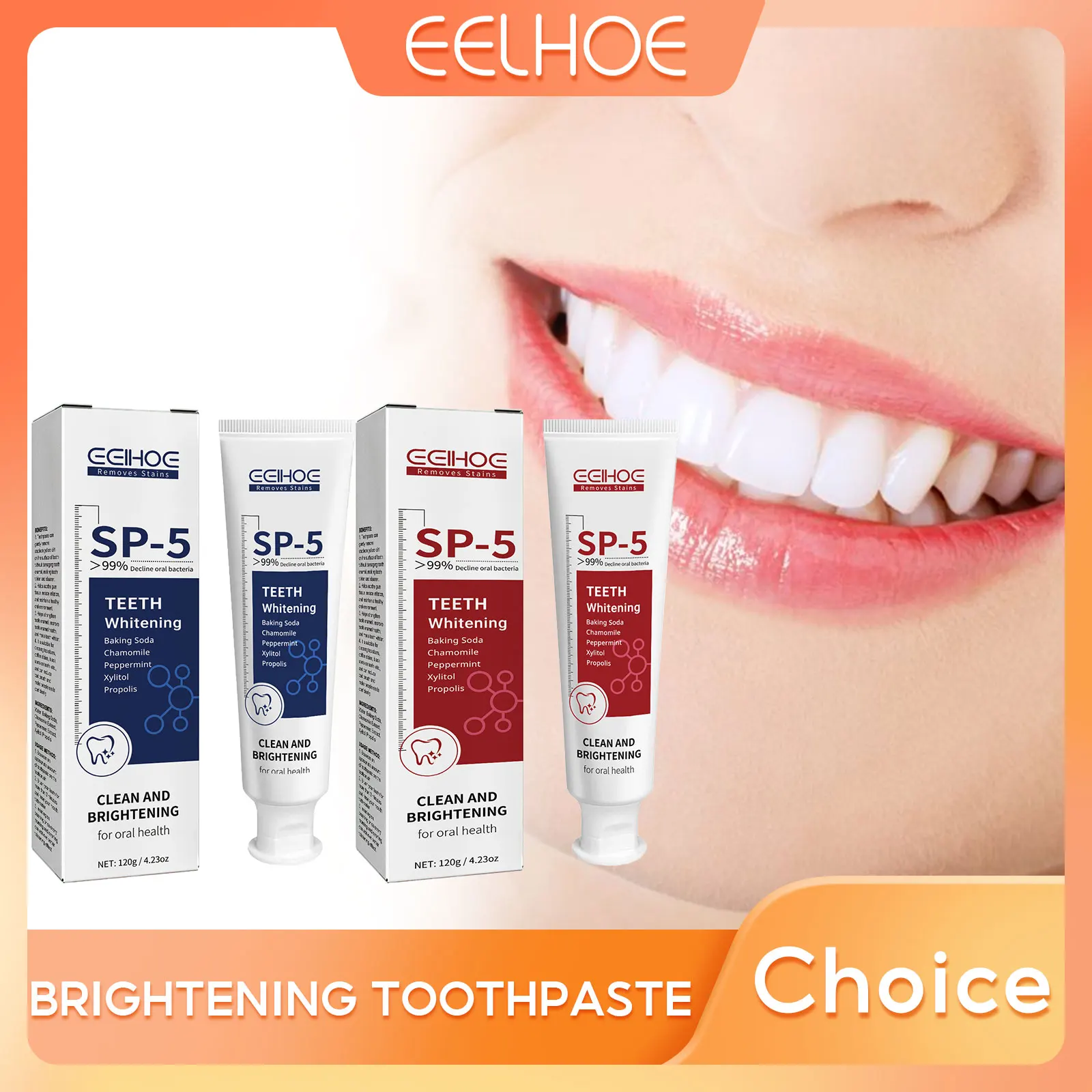 

SP-5 отбеливающая зубная паста, отбеливающая желтая зубная паста, удаление пятен, защита десен, чистка зубов, свежее дыхание, уход за полостью рта