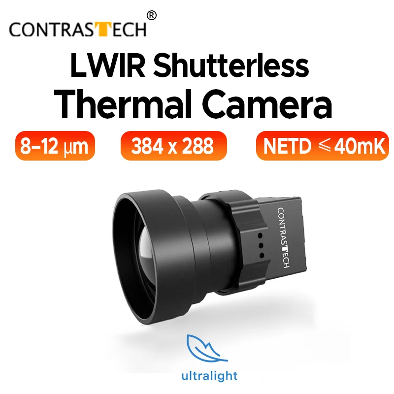 384×288 LWIR Shutterless Thermal Camera NETD ≤40mK 60Hz Long Wave Infrared Imaging Module for Security Monitoring CONTRASTECH