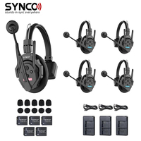 SYNCO Xtalk X XPro X1 X5 X9 Wireless Headset 2-Way Intercom System 2.4G Communication Wireless Microphone for Movie/Live/Stage