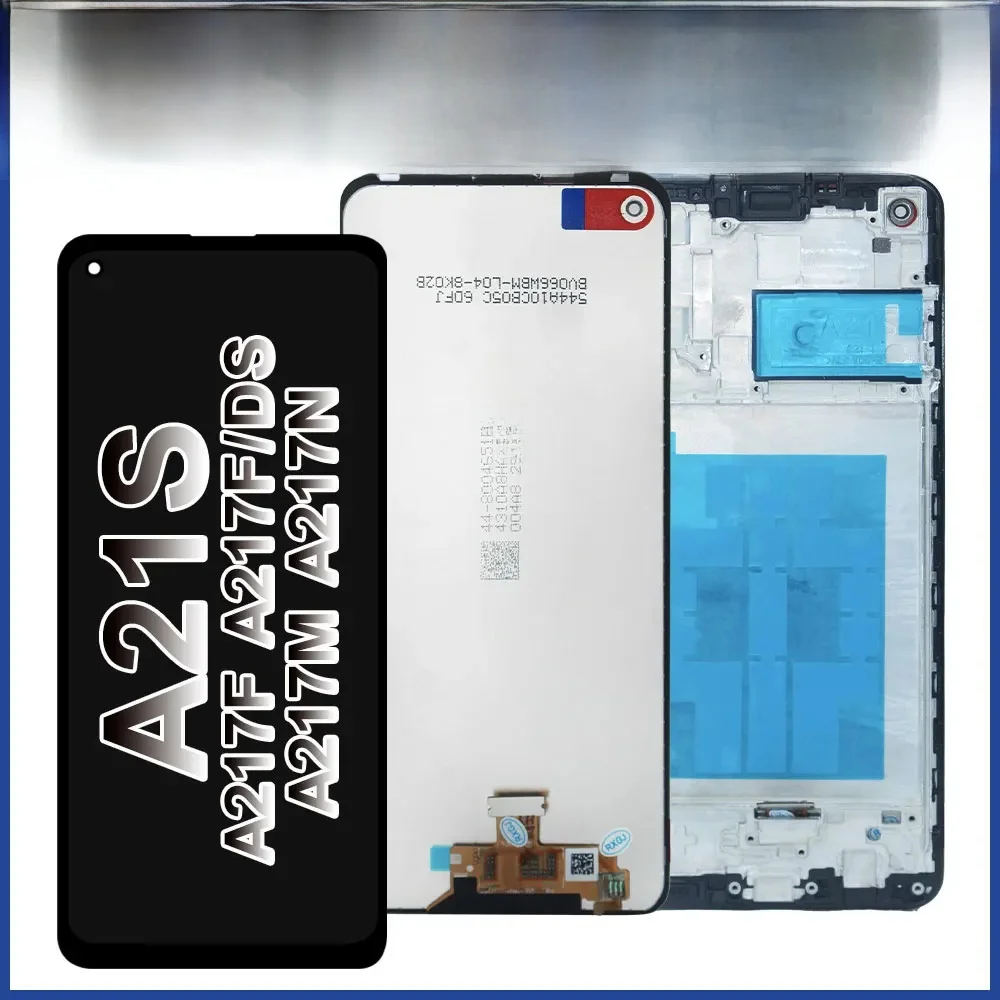 Testowany Super AMOLED dla Samsung Galaxy A21S A217F wyświetlacz LCD ekran dotykowy Digitizer zgromadzenie LCD dla Samsung A21S SM-A217F/DS — zdjęcie produktu 7