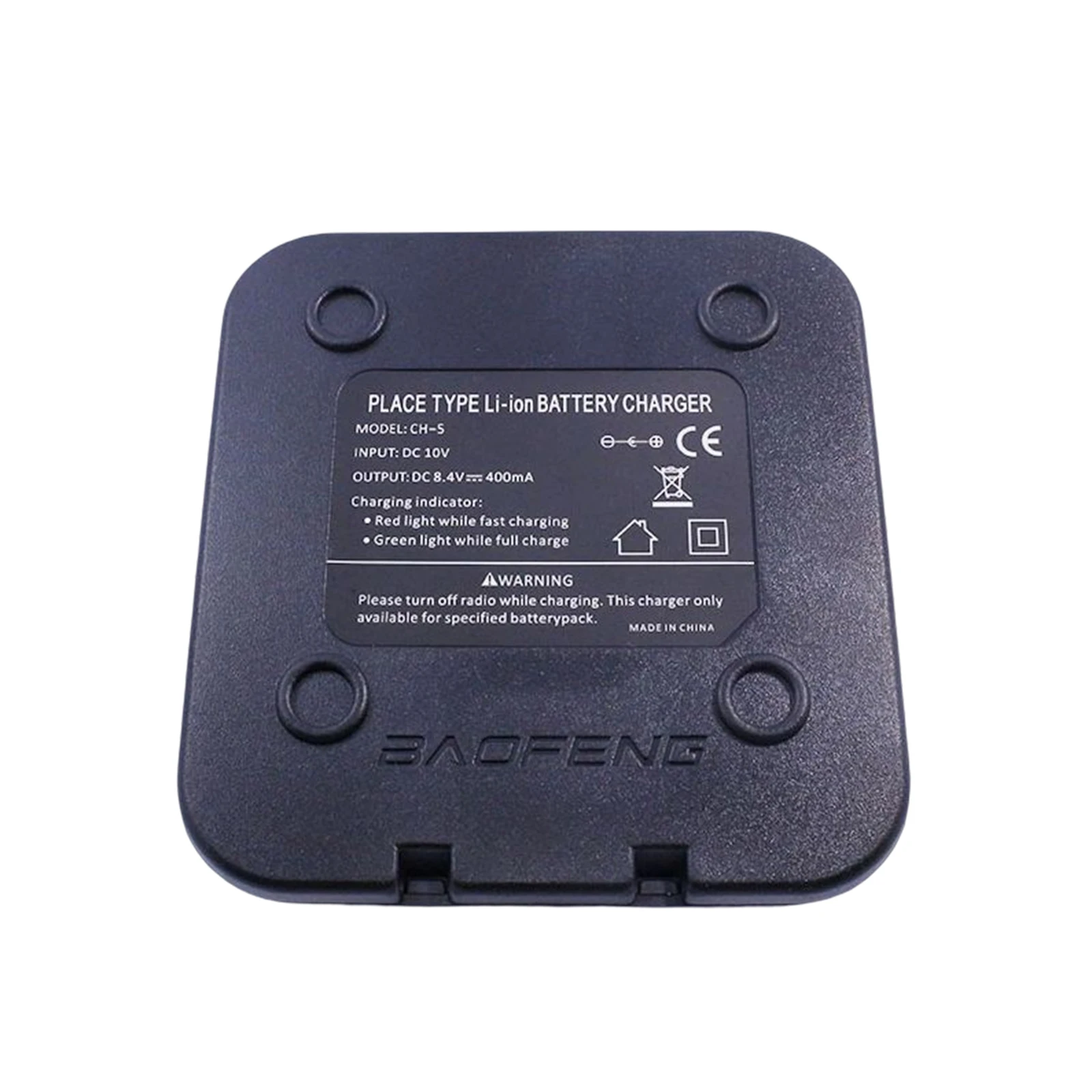 Original Li-ion Battery Charger for Baofeng UV-5R/UV5RE/UV5RA Walkie Talkie Replacement Radio Battery Pack & Fast Charging Dock