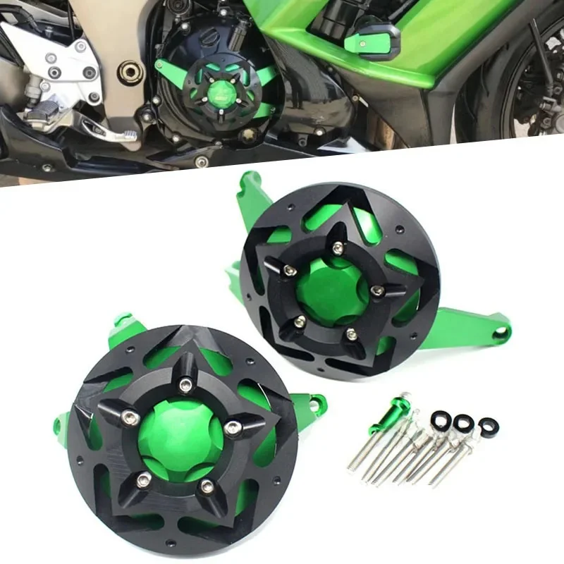 Motorfiets Accessoires Motor Stator Guard Case Slider Cover Protector Fit Voor Z900 Z1000 Z1000SX Versys 1000 Z900 - afbeelding 2