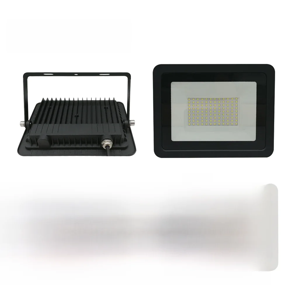 LED Flutlicht 10W 20W 30W 50W 100W AC 220V Reflektor Scheinwerfer Straße Licht wand Lampe IP68 Wasserdichte Outdoor Garten Beleuchtung