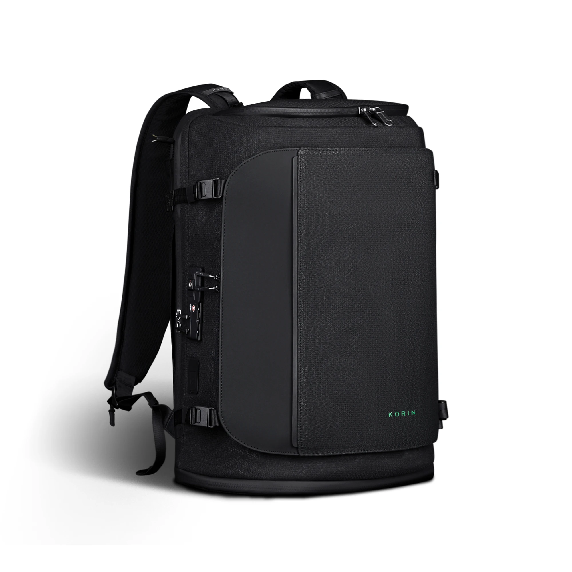 HubPack X Korin ビジネスバッグパック　ブラック 多機能　ロック有 HubPack X Korin Design ハブパックX コリンデザイン リュック バック