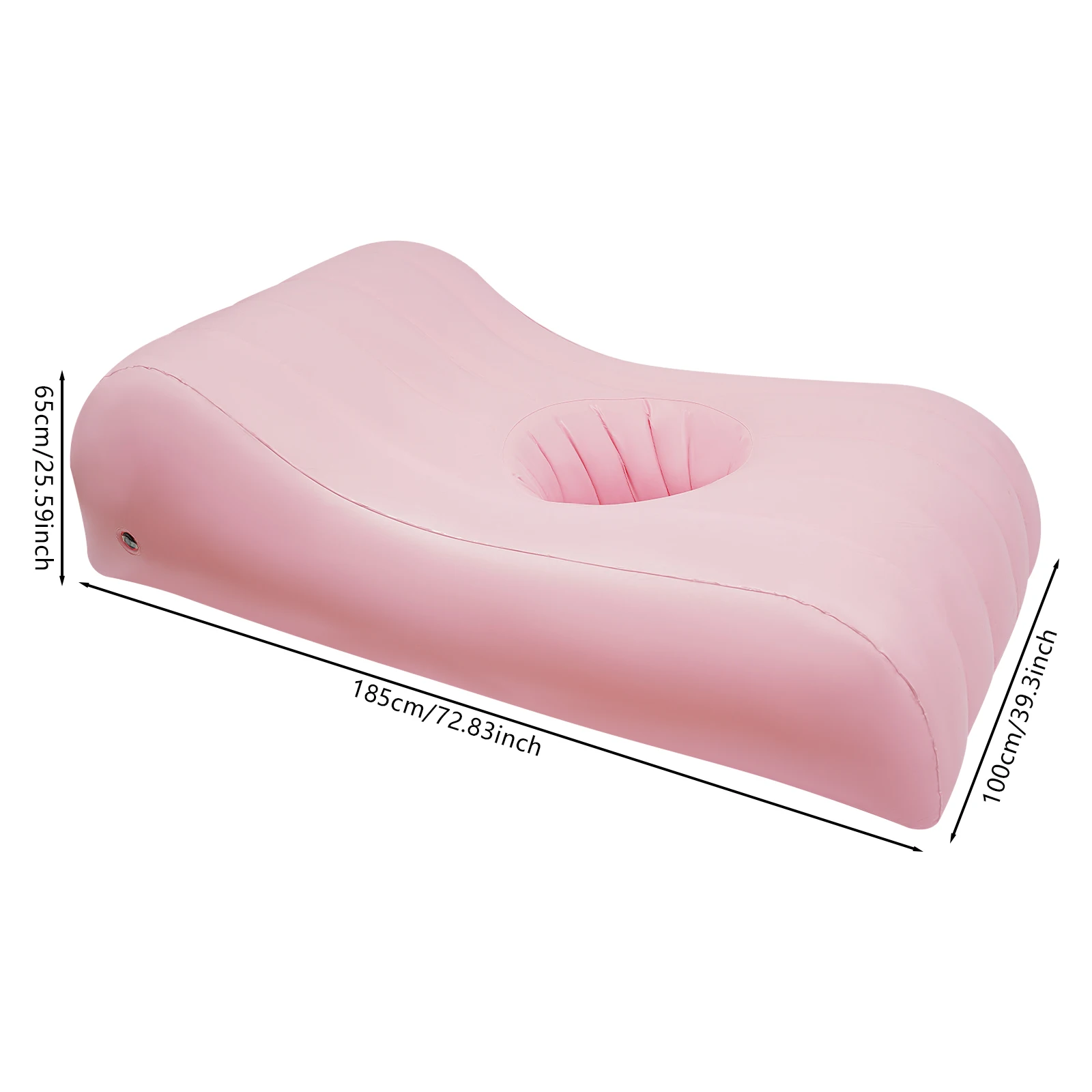 

Inflatable Air Mattress for Car SUV Yoga Bed with Built-in Pump Portable PVC Camping Bed Waterproof Foldable Guest Bed Travel