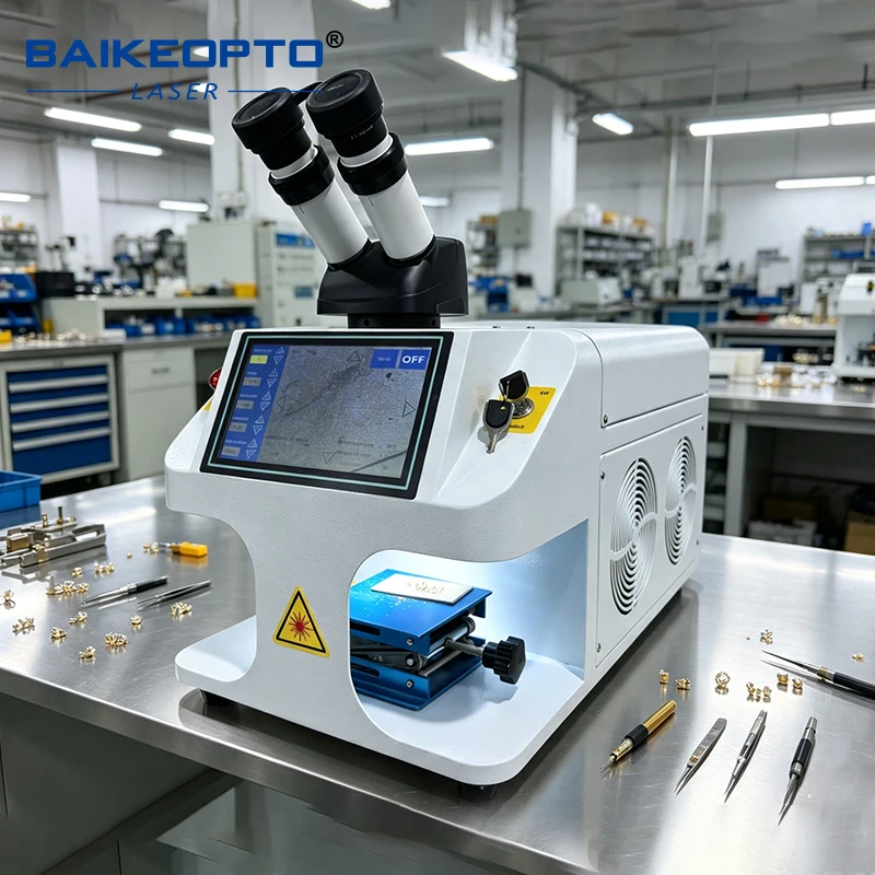 BK-JW100A Jewellery Laser Welding Machine All-in-one Design Ideal Choice For Jewelry Retail And Processing Plant