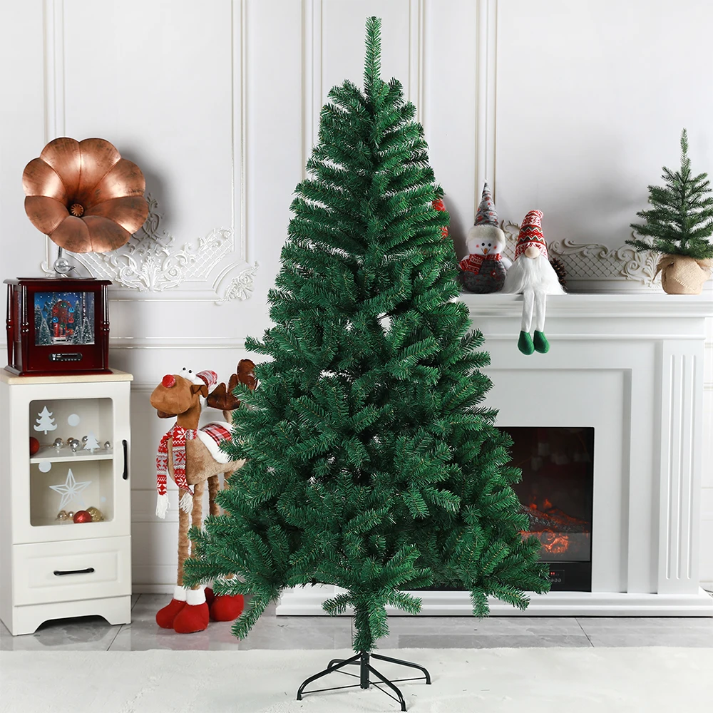 150-180cm Christmas decoration tree large wooden high volume