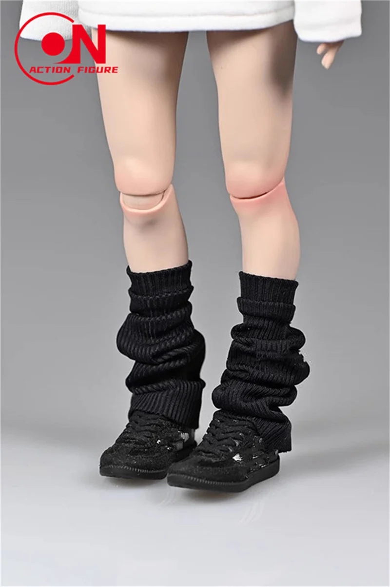 Scaldamuscoli lavorati a maglia femminili in scala 1/6 Calzini larghi Copri vestiti Accessori Modello adatto 12 '' Soldato Action Figure Body Dolls