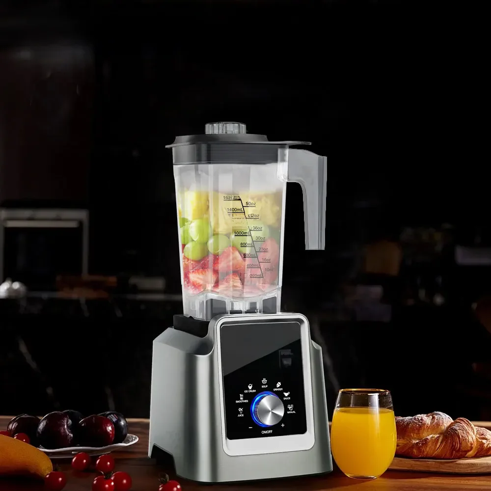 Biolomix numérique sans BPA 2L programme automatique mélangeur Commercial professionnel mélangeur presse-agrumes robot culinaire Smoothies sur glace