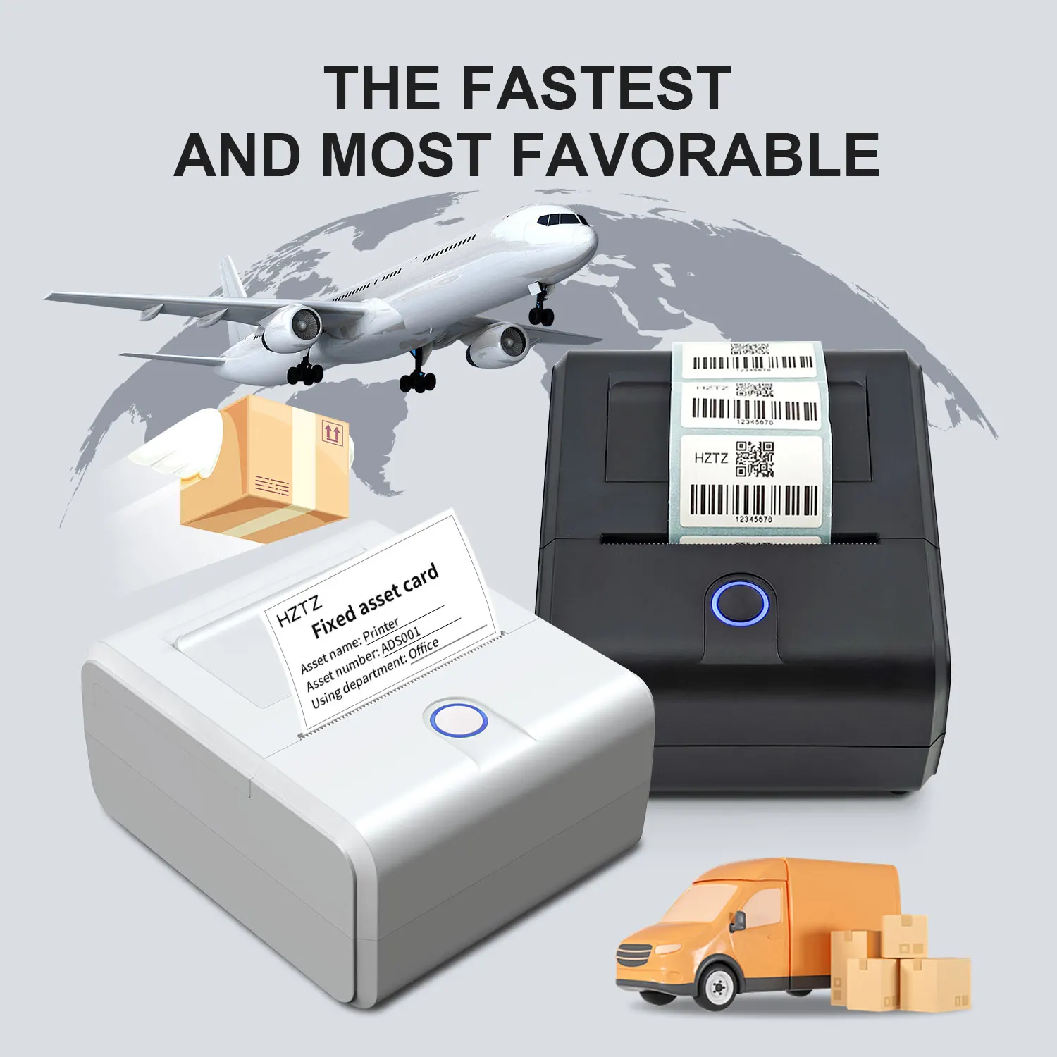 Portable Thermal Wireless Mini Label Printer for Products, Addresses, Small Businesses, DIY Stickers, Home Use Mini Label Print