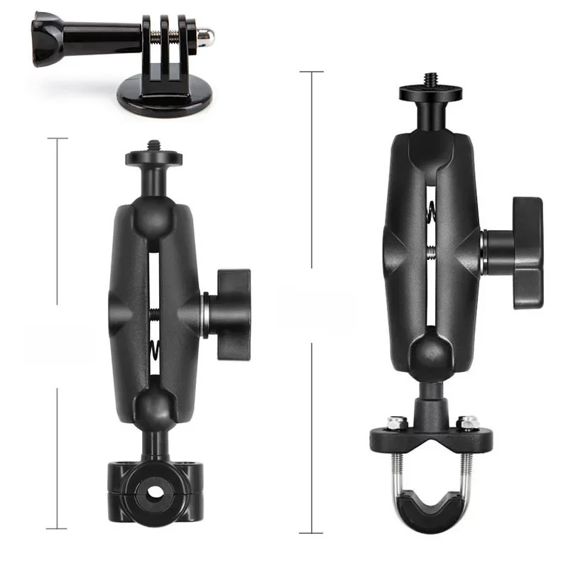 AliExpress DIXSG For GoPro Hero 13 12 11 10 9 8 7 6 Cameras Accessory 360 Rotating Motorcycle Bike Camera Holder Handlebar Mirror Mount Bracket