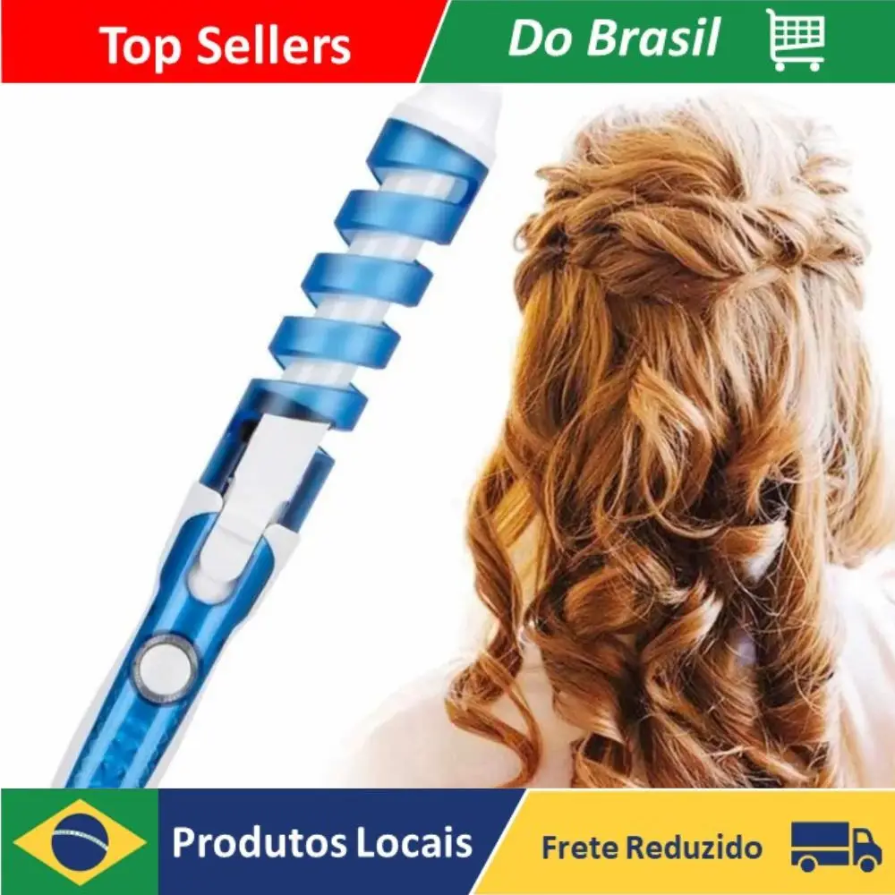 DAFUSHOP Modelador De Cachos Cacheador De Cabelos Ufree Profissional Bivolt Cacheada Salão de Beleza Baby Liss