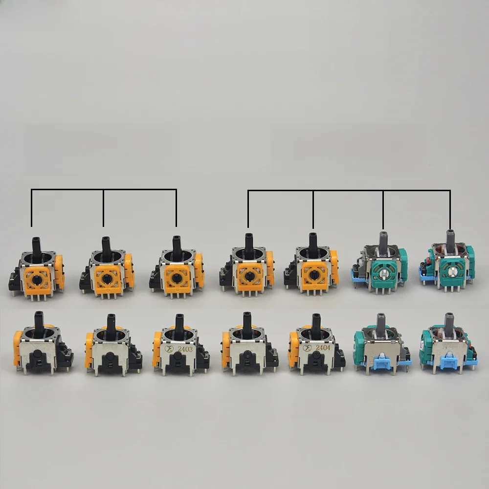 2 manettes de remplacement pour manette PS5 PS4 2K3 10K Ohm Stick analogique 3D Kit de réparation de joystick