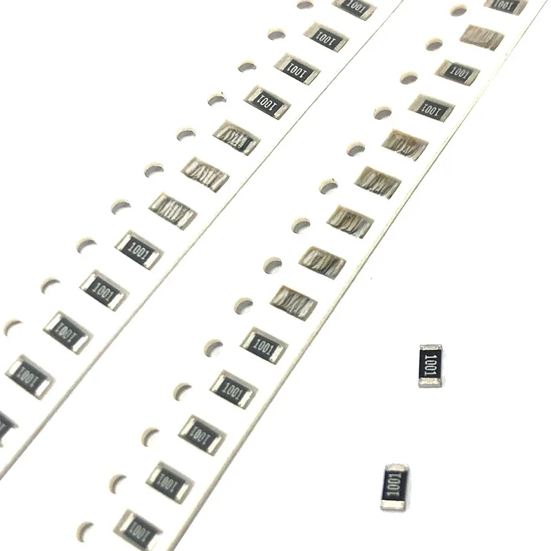 100 szt. 1206 rezystor SMD 2.7 3 3.3 27 30 33 270 300 330 R Ohm 270R 300R 330R 2.7K 3K 3.3K 27K 30K 33K 270K 300K 330K 5% — zdjęcie 2