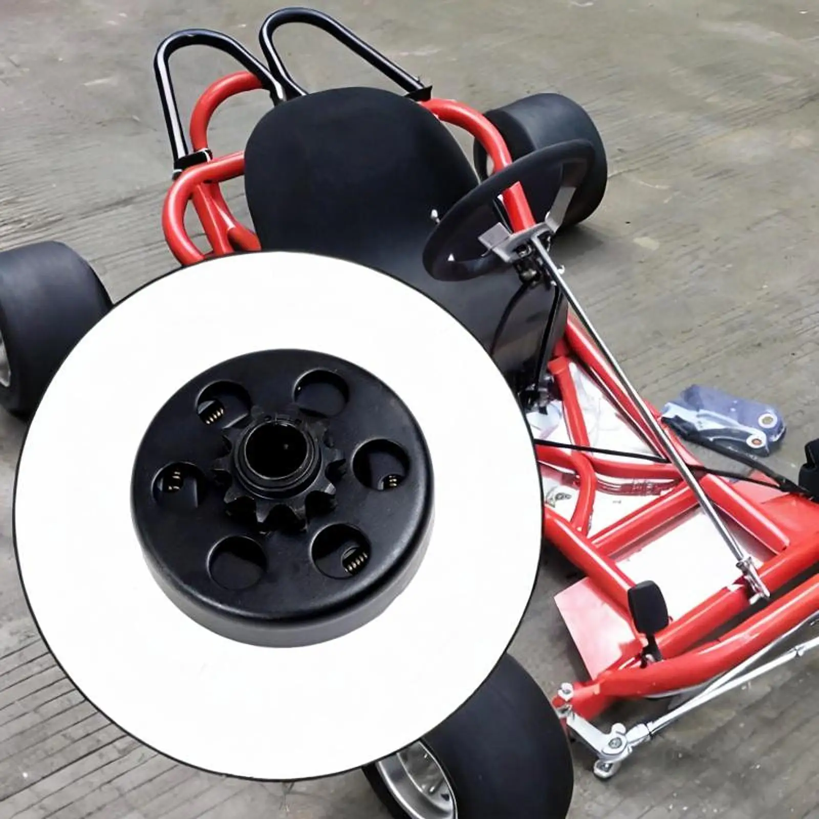 19/20mm168cc Kart Clutch Centrifugal for Go Kart Mini Bikes 168cc Kart Engines 420 chains Mounting Bolt Assembly Set Go Kart