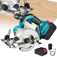 5 Inch 125MM Brushless  Mini Electric Circular Saw 10800RPM Woodworking Power Garden Tool for Makita 18V Battery