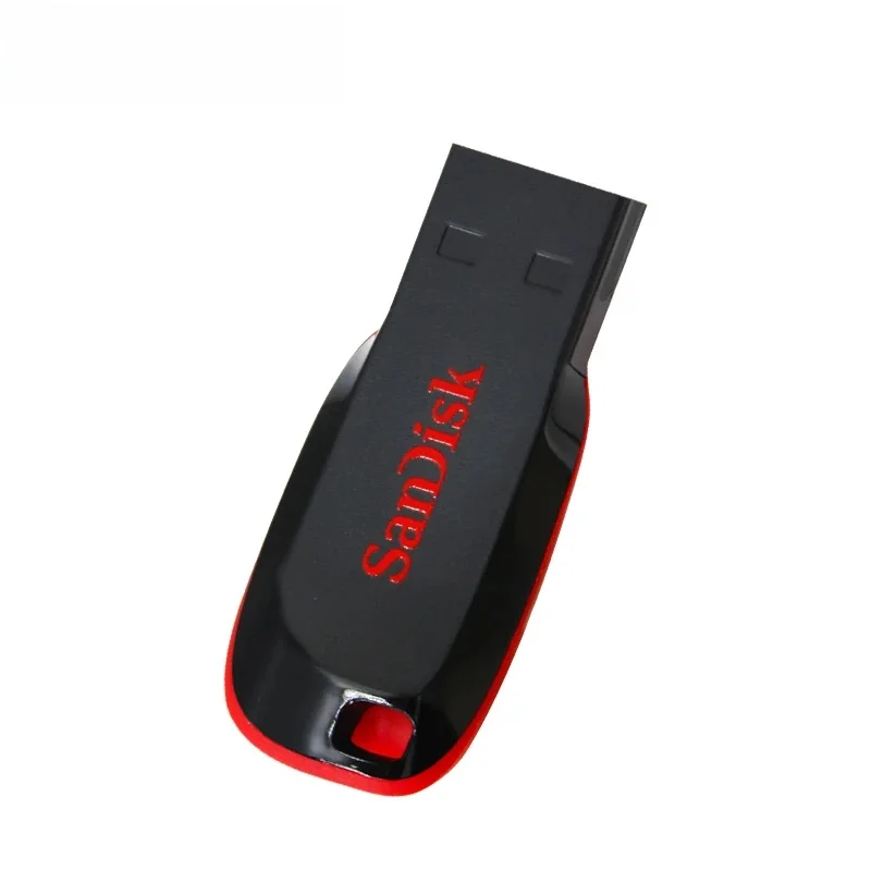 Oryginalny dysk USB SanDisk Cruzer Blade 16GB 32GB 64GB 128GB Przenośny dysk pamięci USB do komputera — zdjęcie produktu 7
