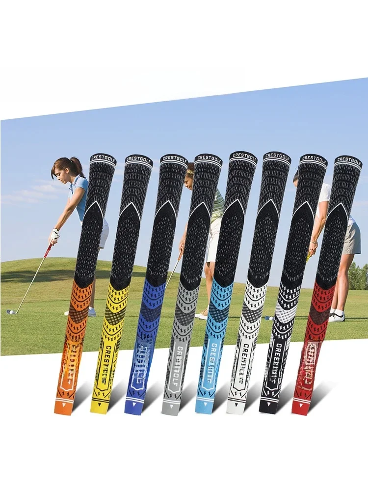 10 sztuk / zestaw uchwytów golfowych Standardowy rozmiar Wielozłożone chwyty do kijów golfowych 8 kolorów Wysoka stabilność Występ na każdą pogodę — zdjęcie 2