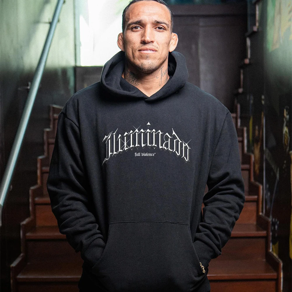 

UFC Top Boxer Charles Oliveira Fighting Hoodie Мужчины Женщины Удобная хлопковая спортивная одежда на осень и зиму ММА Повседневный топ