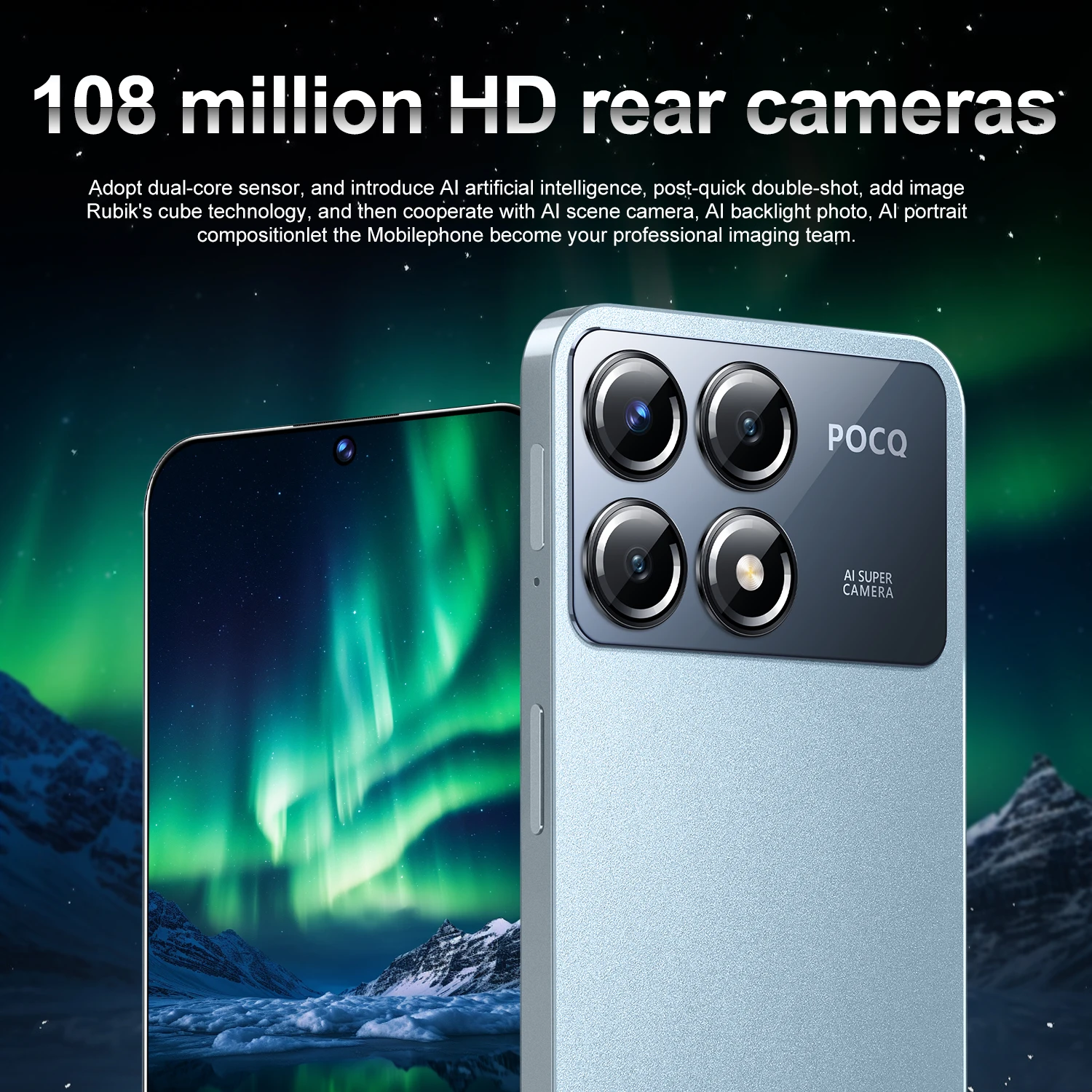 2025 안드로이드 7.3 HD 스크린 스마트폰, X6 프로, 16G + 1T 5G, 듀얼 심 셀룰러, 잠금 해제, 108MP, 7800mAh 휴대폰, 신제품