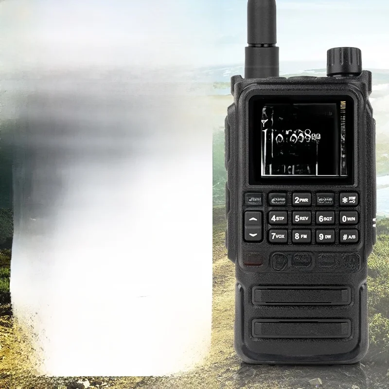 TIDRADIO H3 Plus Radio Komunikator Dalekiego Zasięgu z Ulepszonymi Funkcjami Bluetooth, Pasemkami Lotniczymi, Bezprzewodowym Programowaniem i Obsługą Wielu Języków — 2