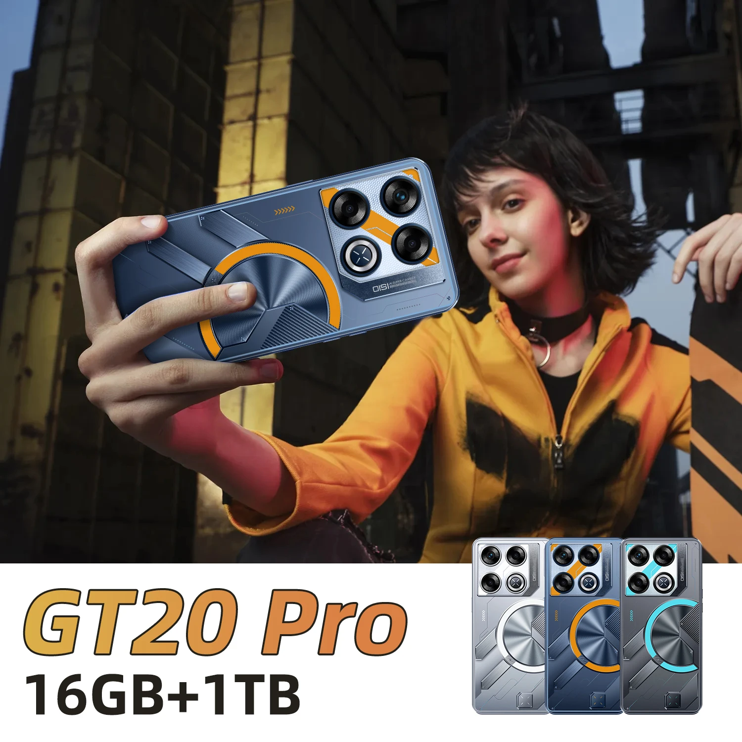 

2024 New GT20 Pro Smartphone 7.3 inch Full Screen 4G/5G Cell Phone 16TB+1TB 7800mAh Mobile Phones 108MP Global Version Celulares