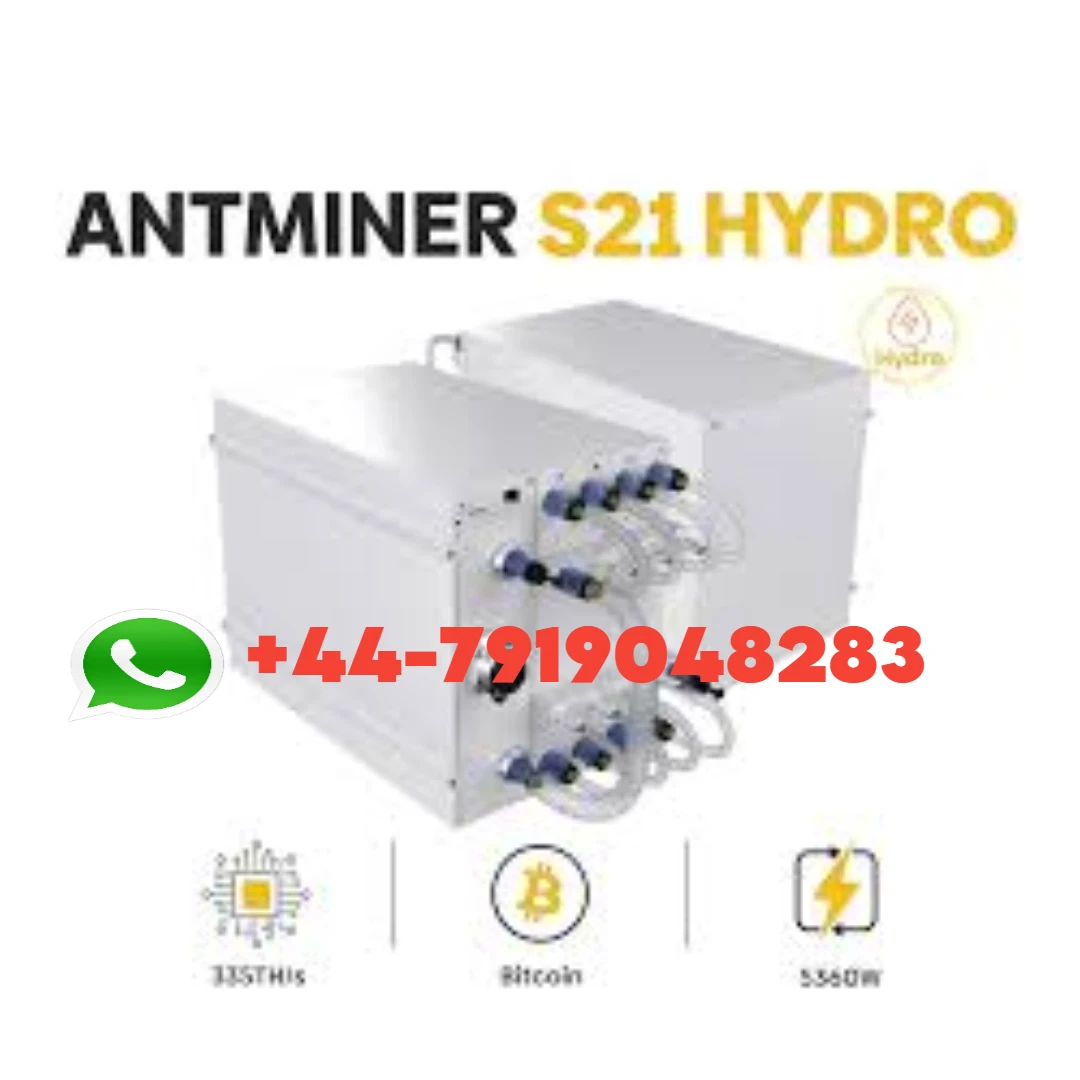 COMPRE 2 GANHE 1 GRÁTIS Bitmain Antminer S21 Hydro 335TH/S 5360W Bitcoin Miner Hydro Cooling