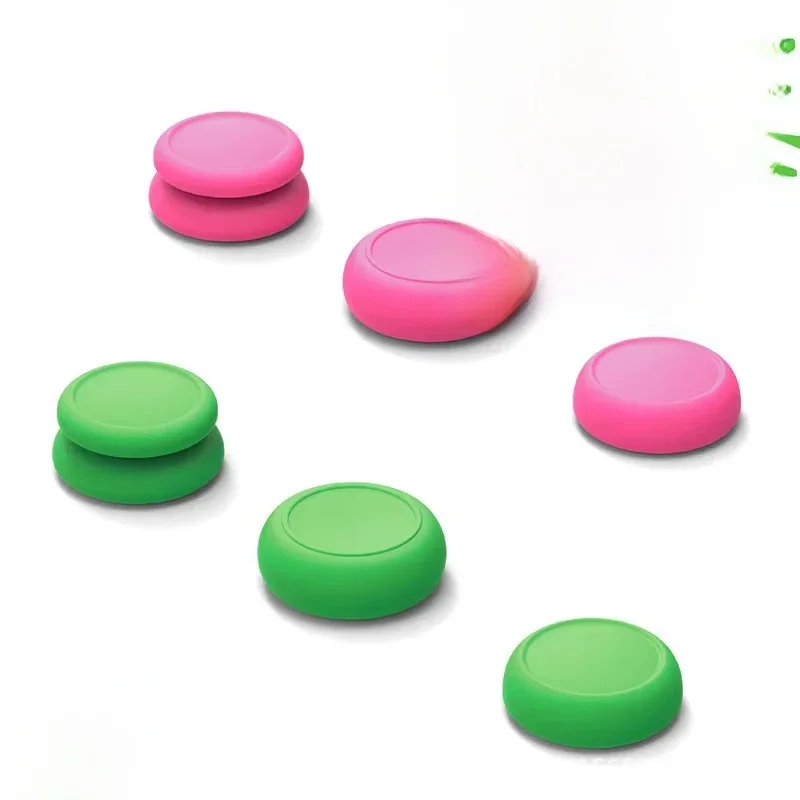 Capuchons de pouce Oled pour Nintendo Switch Lite, 6 pièces, boîtier de bouton de Joystick, housse de contrôleur en Silicone antidérapante pour interrupteur