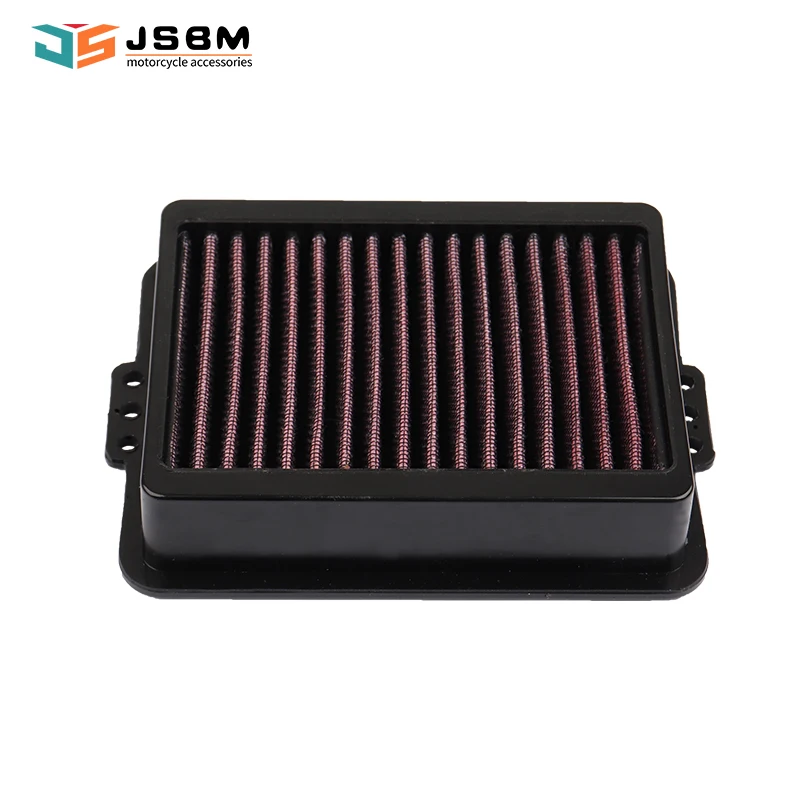 JSBM Motorcycle Washable High-Flow Air Filter For BMW F750GS F850GS ADV Replaceable BM-8518 HFA7801 13728561572 Air Intake Filte