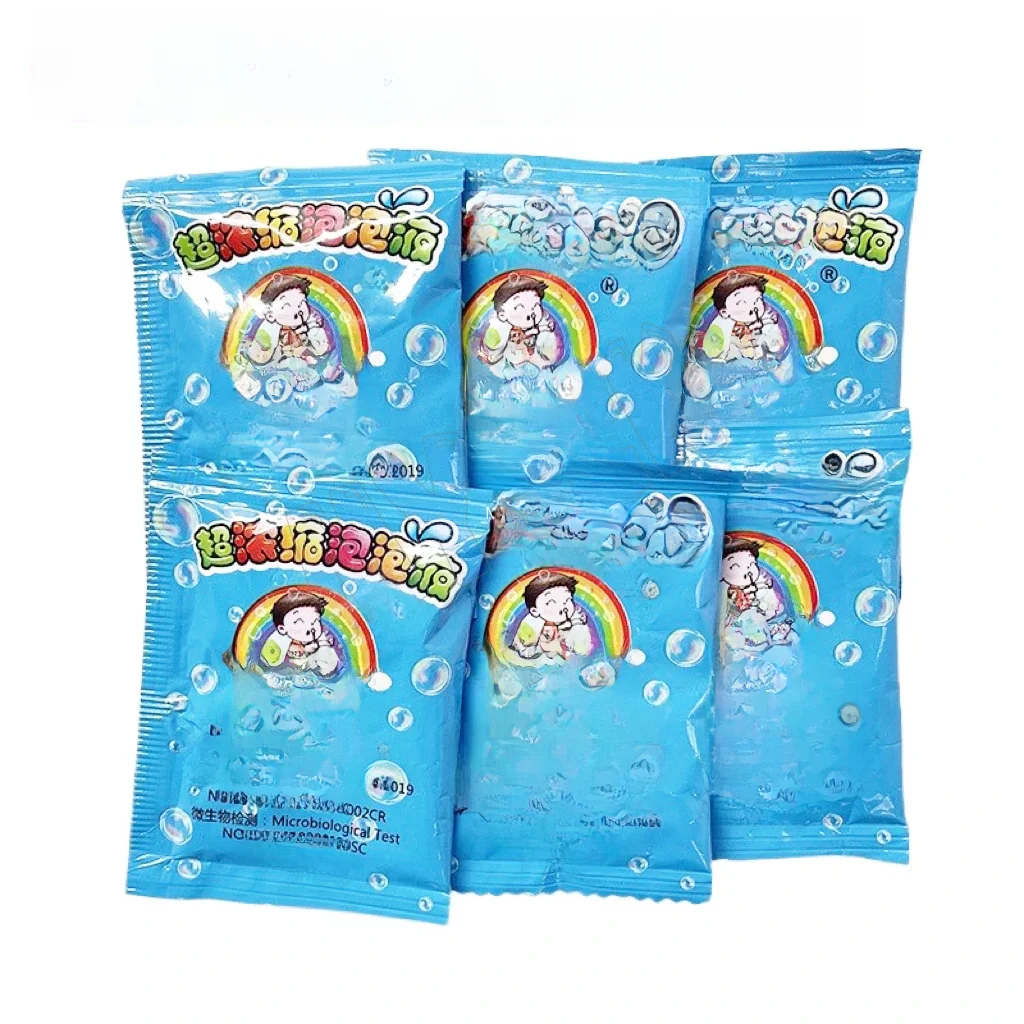 1-10 pièces Machine à bulles recharge couleur bulle concentré 10 pièces ≈ 500ml pistolet à bulles recharge