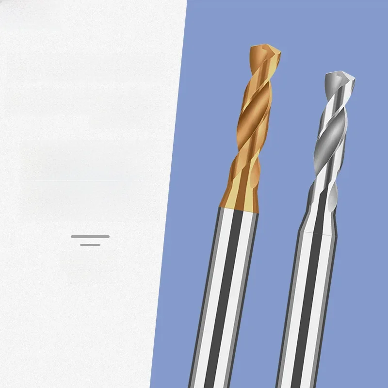 Wiertło z węglika wolframu stałe do stal aluminiowa wiertła do obróbki metalu 0.5-6.8mm pokrywające wysokowydajne narzędzie do robienia otworów CNC — zdjęcie 2