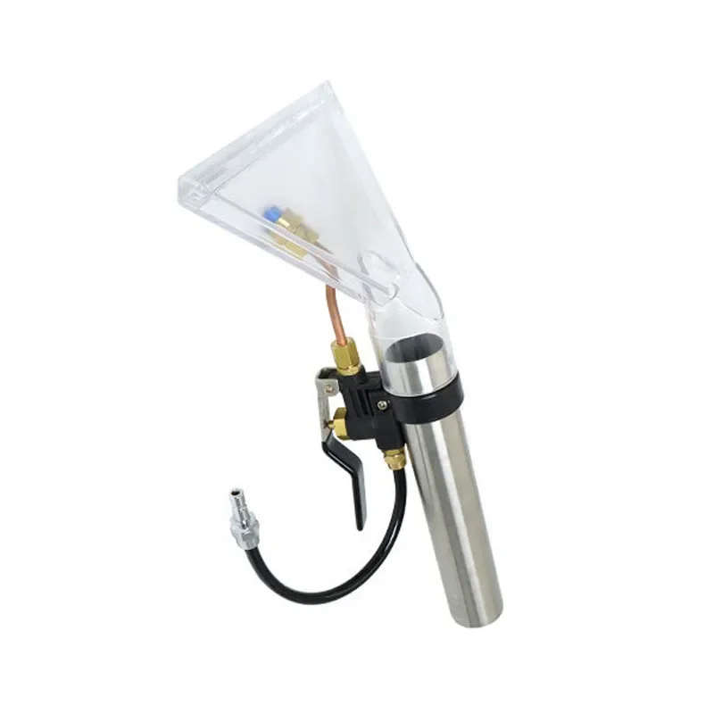 Spray Integrated Machine Scraping Head Curtains Carpets Steam Cleaning Machine Water Absorbing Transparent Scraping Accessories