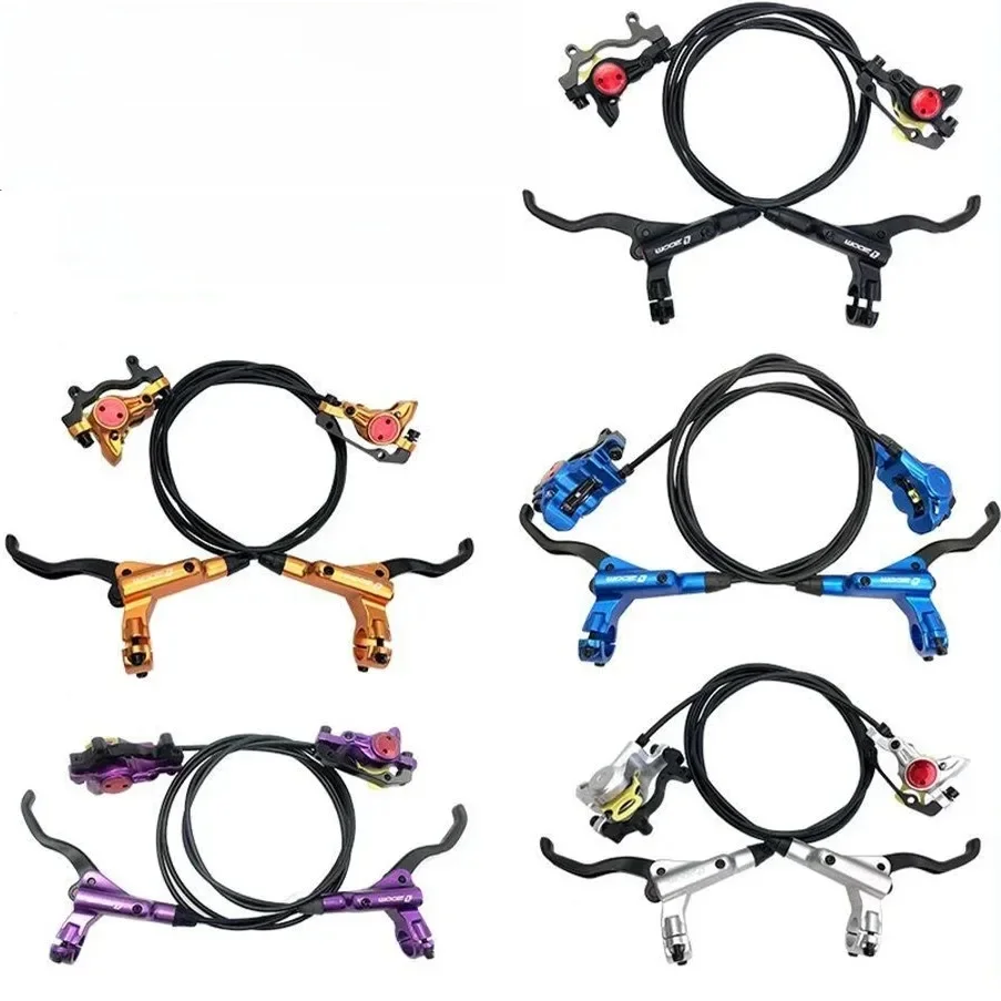 AliExpress NONE ZOOM HB875 MTB Bike Hydraulic Disc Brake Set 800/1400mm Left Front/Right Rear Mountain Bicycle Oil Pressure