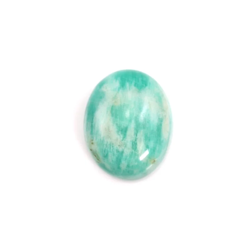 5pcs Peruvian Amazonite Cabochon CAB Oval Shape Genuine Natural Stone 3x5-13x18mm For Making Jewelry  Ring Earrings DIY Pendant