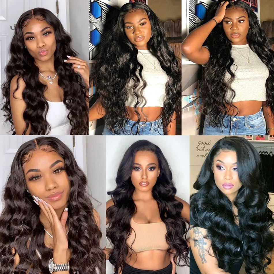 12A Raw Peruvian Virgin Bundles With Closure Bodywave 100% Human Hair 3/4 Bundles With 13*4Frontal On Sale Body Wave Double Draw