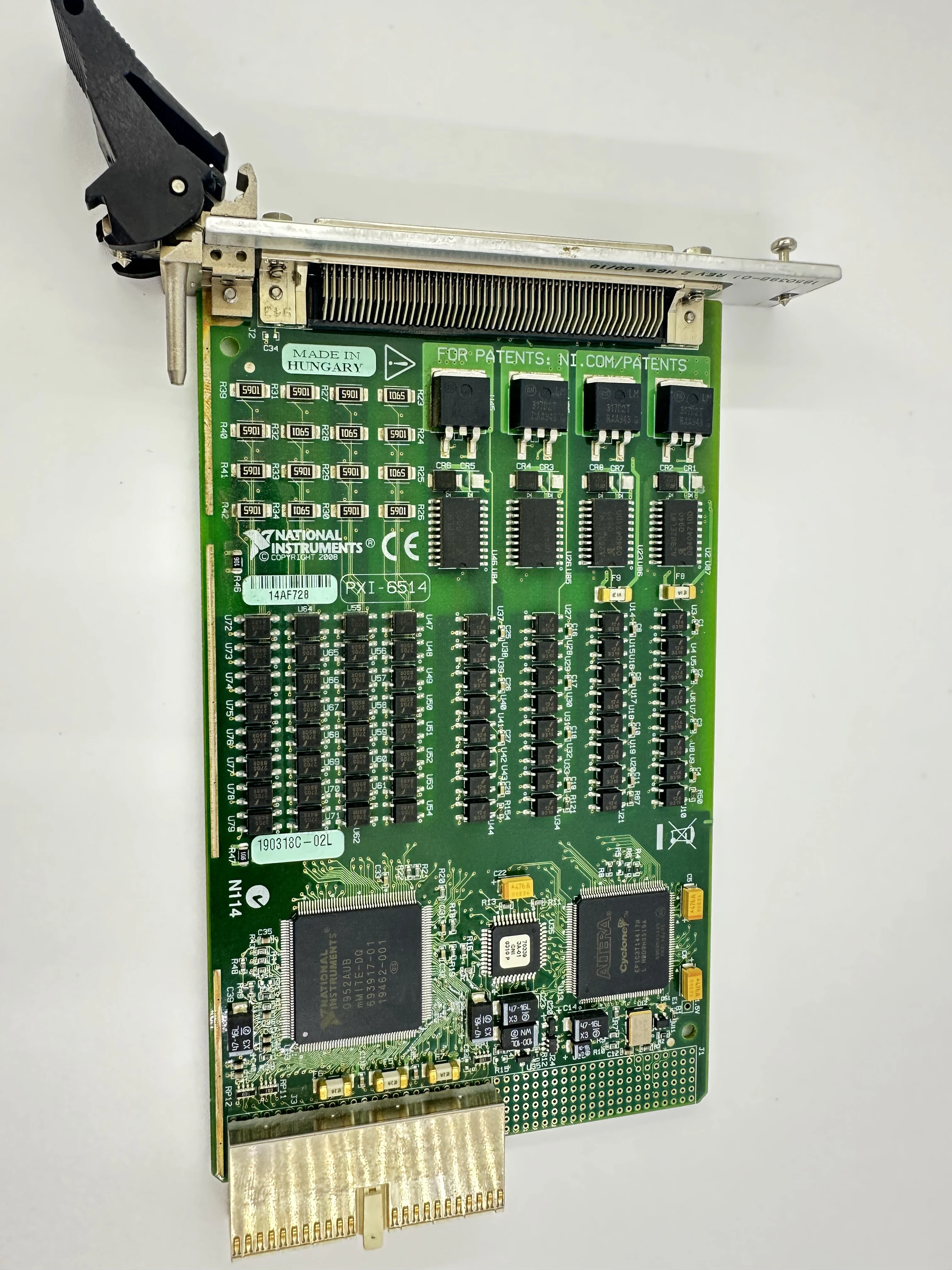 National Instruments NI PXI-6514 64-Ch., ±30 VDC, 32 Sink/Source Inputs