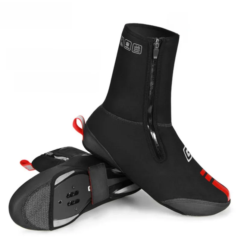AliExpress UK GIYO Bicycle Thickened Shoe Cover Mountain Road Bike Comfortable Lock Heat Water/Wind Proof