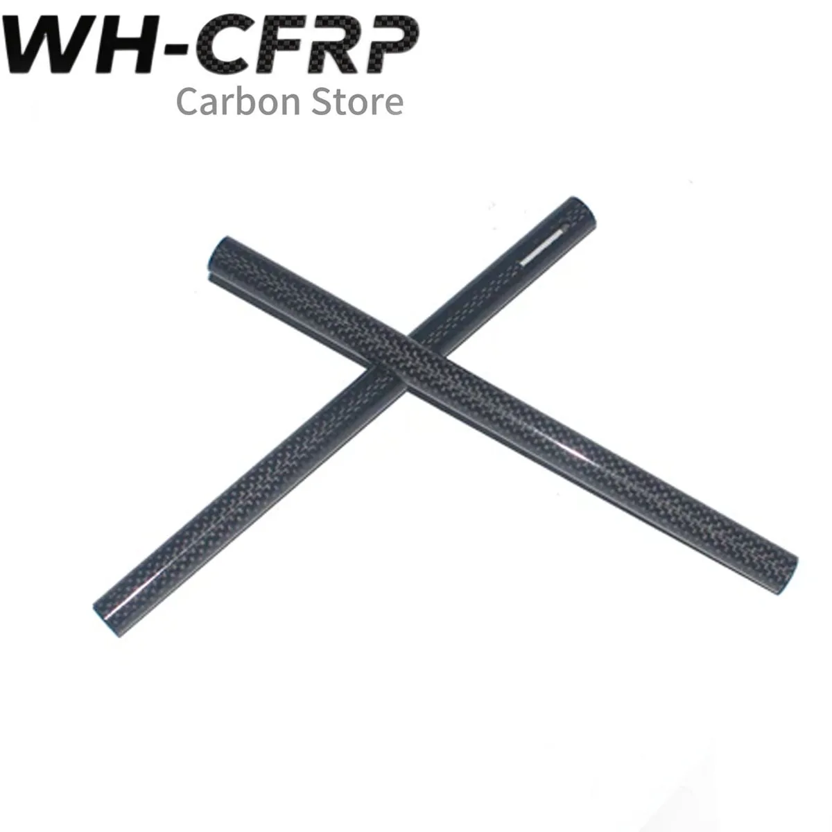 2pcs 3k Carbon Fiber Tube L X 500MM OD 10mm 11mm 12mm 13mm 14mm 15mm 16mm 17mm 18mm 19mm 20mm  with 100% full carbon, Japan 3k