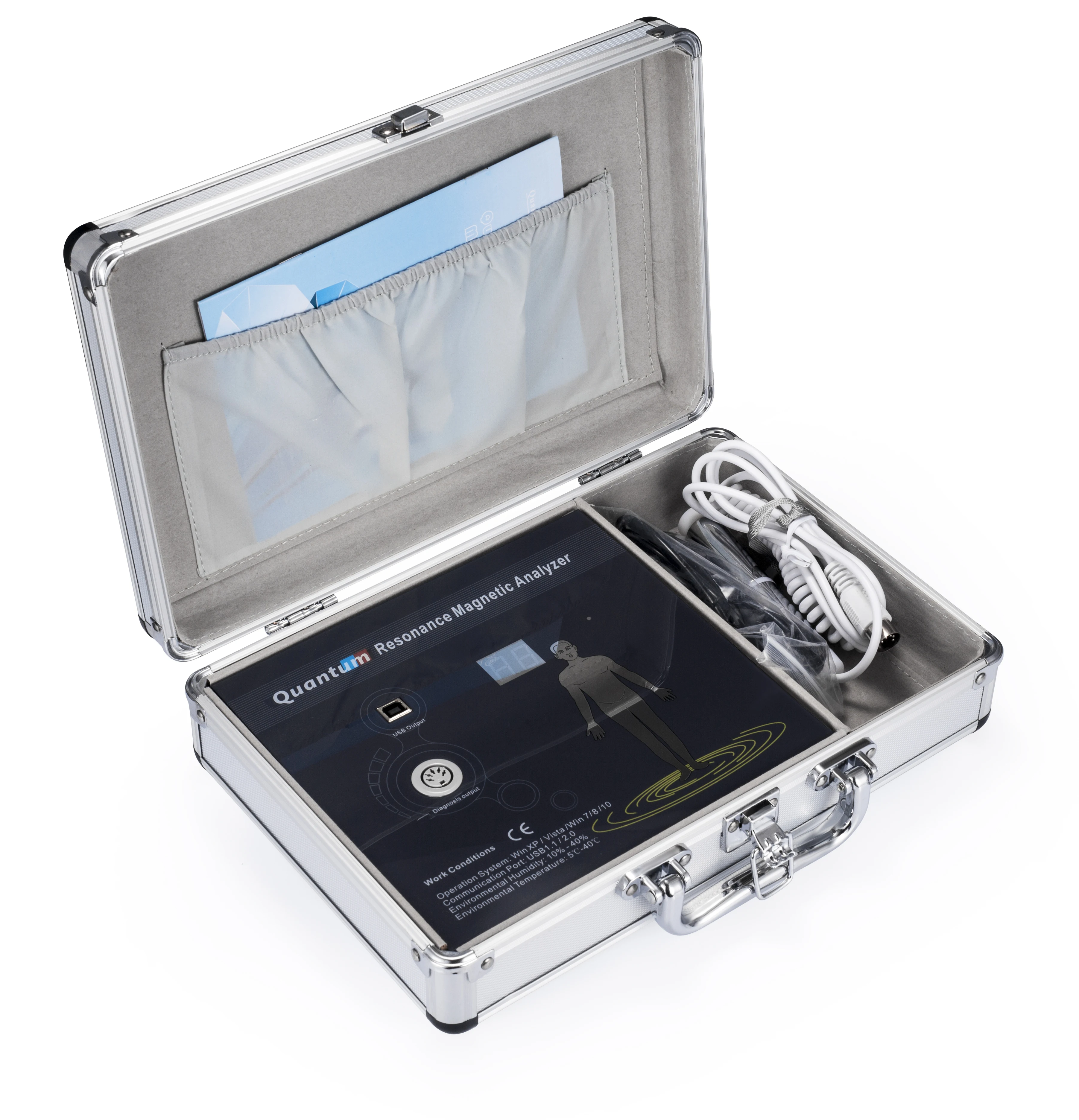 3 in 1 Quantum Therapy Analyzer tens Massage shoes and pads 2023 version Magnetic Resonance Body Analyzer Bio Resonance