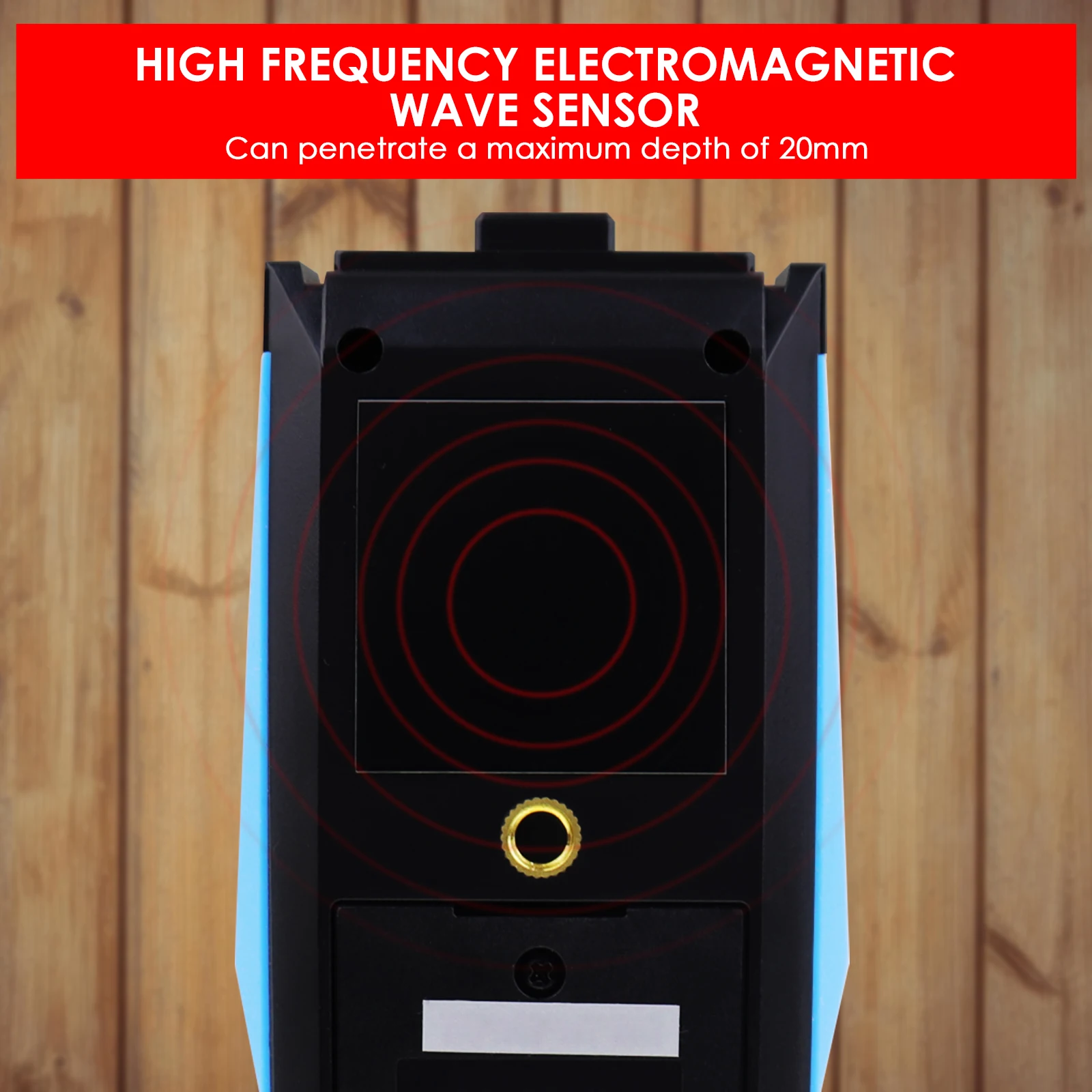 Digital Non-destructive Wood Moisture Meter For Drywall, Masonry, Softwood, Hardwood, VA Reverse Color Screen Display