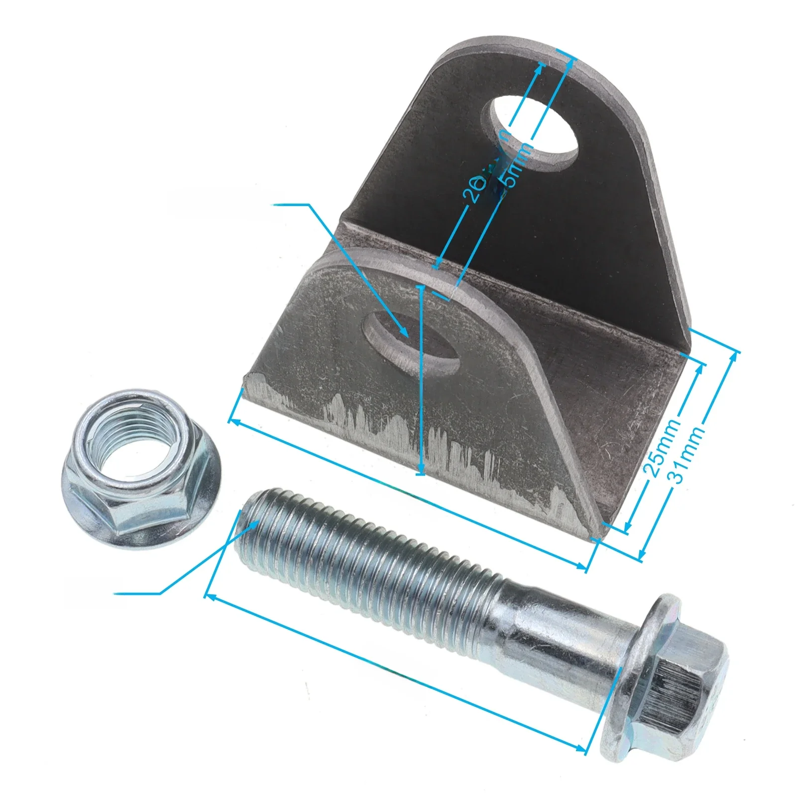 AliExpress Nowhat Shock Absorber Flat Fork Bracket Lifting Lug with Screw for Motorcycle ATV Dirt Pit Bike