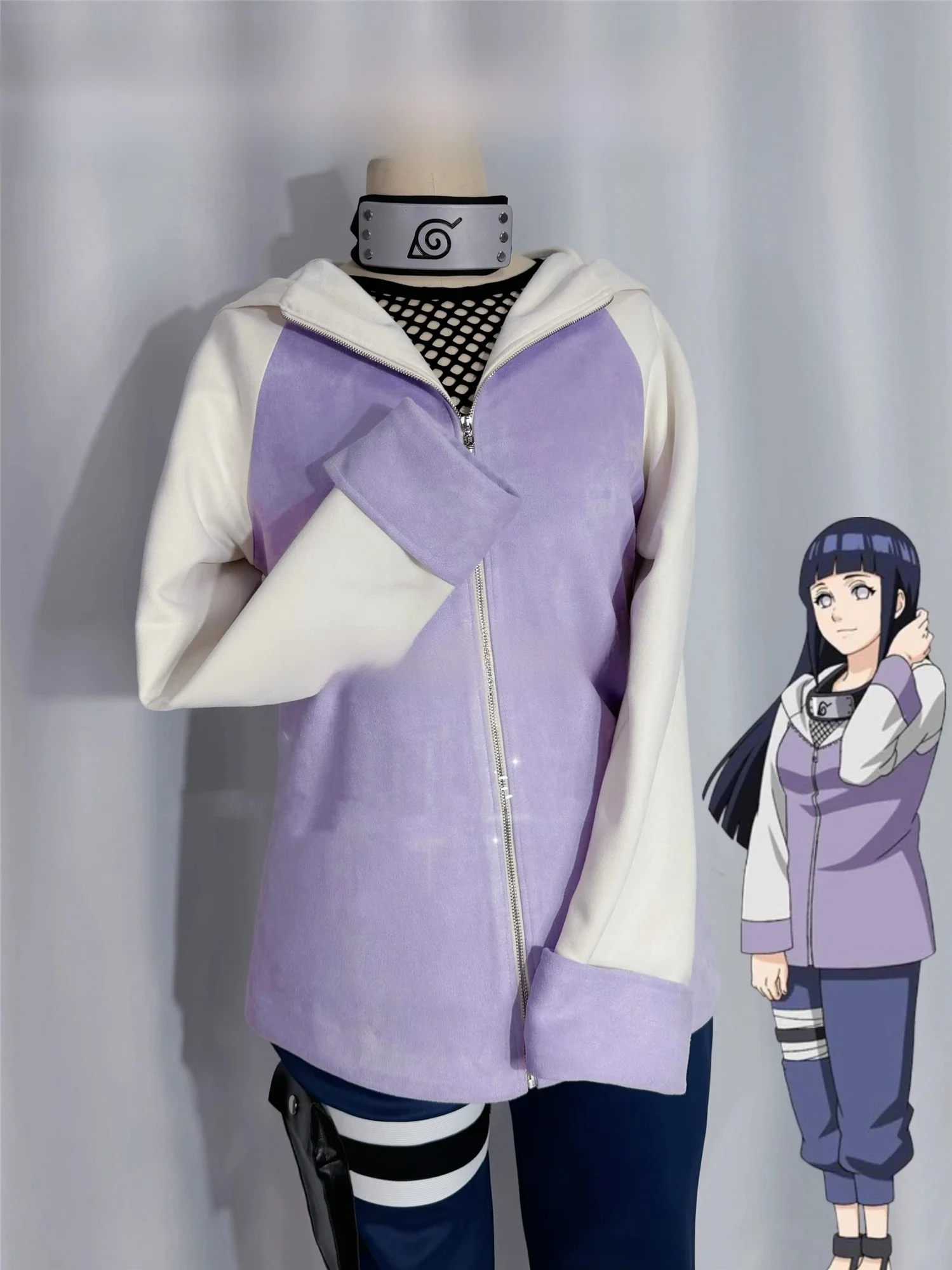 Irelia H Store Hyuga Hinata Cosplay-Kostüm für Damen, Anime-Cosplays, maßgeschneiderte Größe