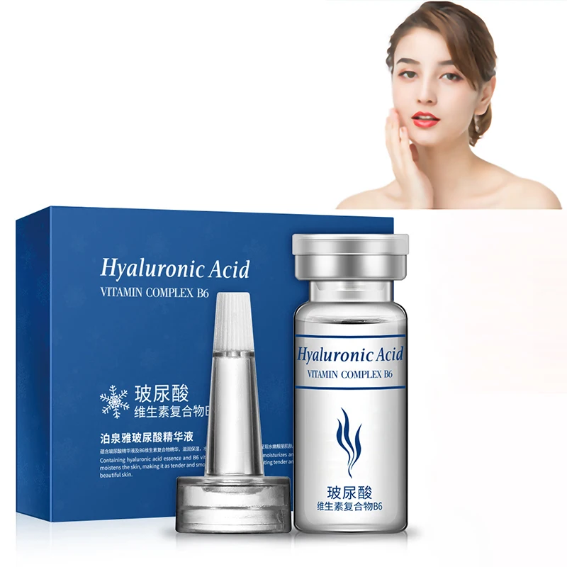 

Vitamins Skin Care EssenceHyaluronic Acid Plant Extracts Serum Facial Nourishing Moisturizing Anti Wrinkle Aging 5ml*10 Bottles