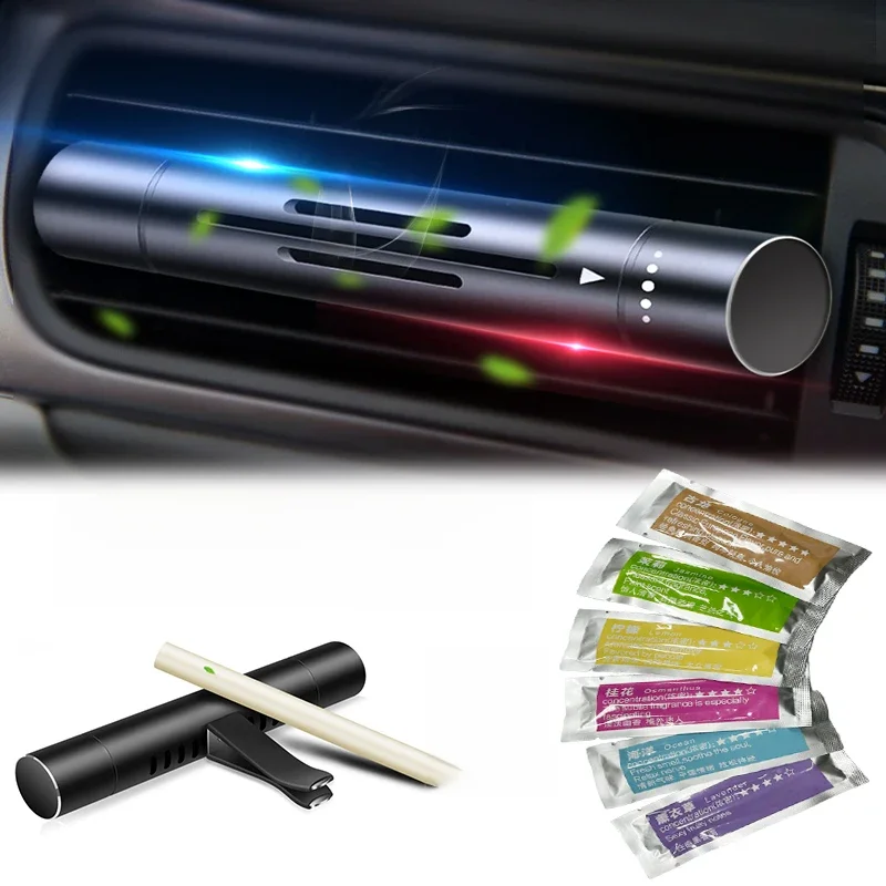 8 pièce/ensemble Voiture Air Vent Parfum voiture désodorisant arôme odeur arôme voiture Parfums désodorisant Parfum Auto intérieur accessoires
